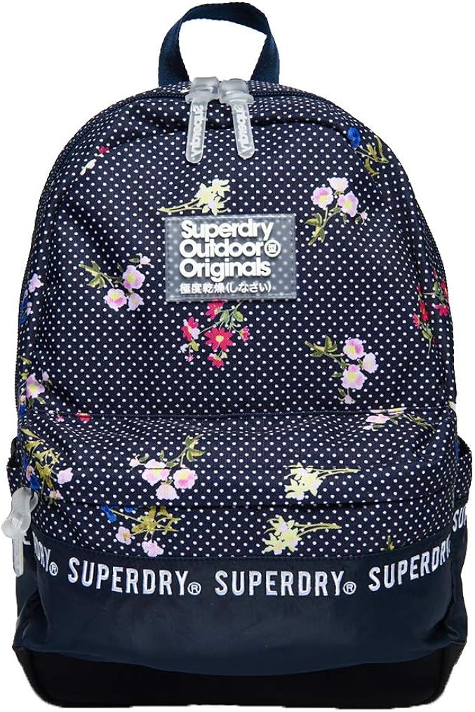 superdry navy backpack
