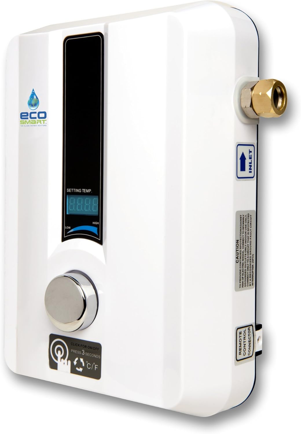 EcoSmart ECO 11 Electric Tankless Water Heater, 13KW at 240 Volts with Patented Self Modulating Technology - Instant Hot Water Heater - 