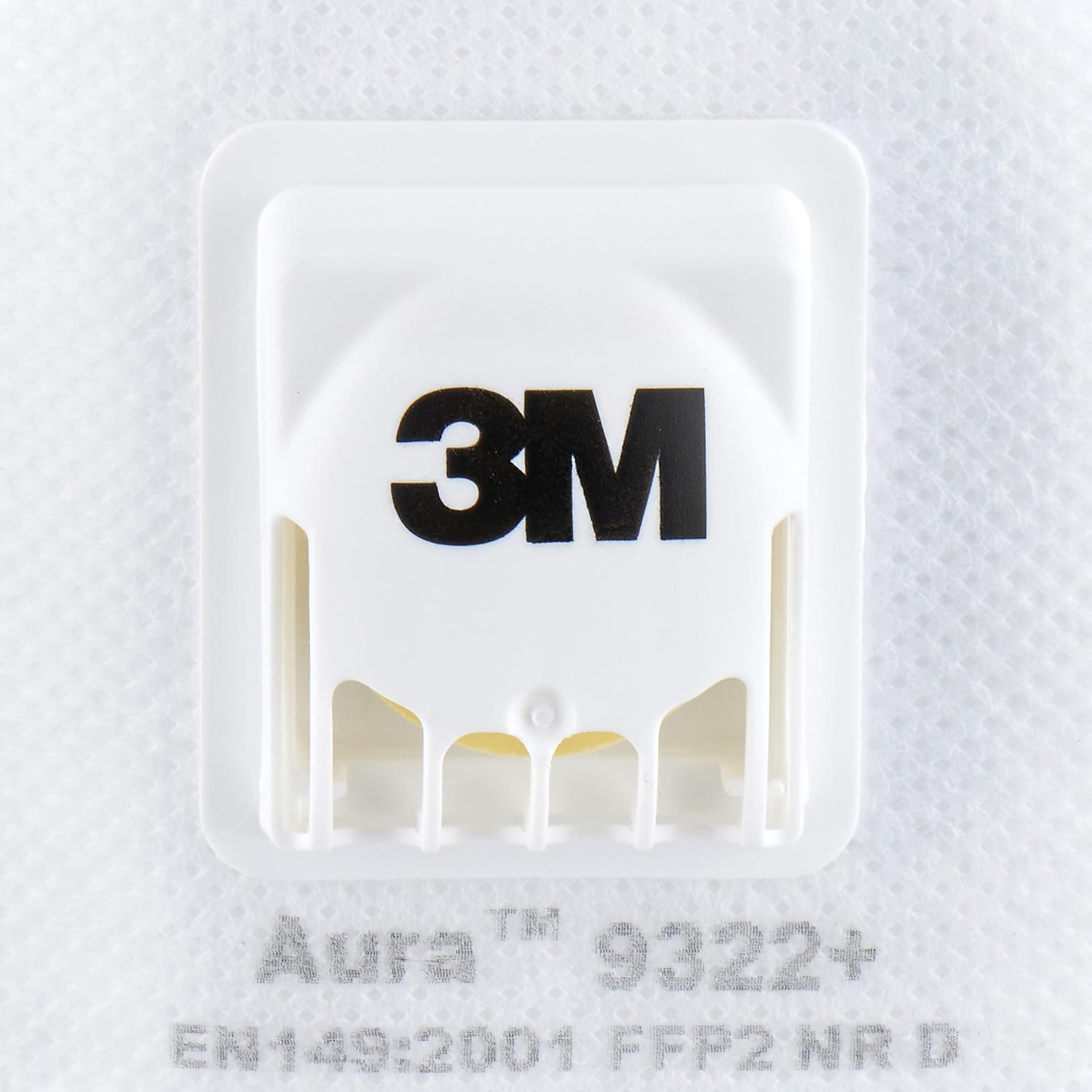 3M 9322+ Flat Fold Particulate Respirator, FFP2 - White (2-Piece), 2 count (Pack of 1) - Image 5