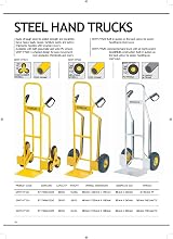 Stanley SXWTC-HT524 Steel Hand Truck 250 kg Yellow view 5
