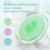 Beenax Exfoliating Brush for Ingrown Hairs Razor Bumps Face Body view 2