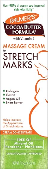 Palmers Cocoa Butter Formula Massage Cream Stretch Marks Pregnancy 4.4 Oz 125g view 1