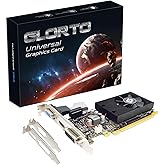 Glorto GeForce GT 730 4G GDDR5 Low Profile Graphics Card, PCI Express 2.0 x8, HDMI/DVI/VGA, Entry Level GPU for PC, SFF and H