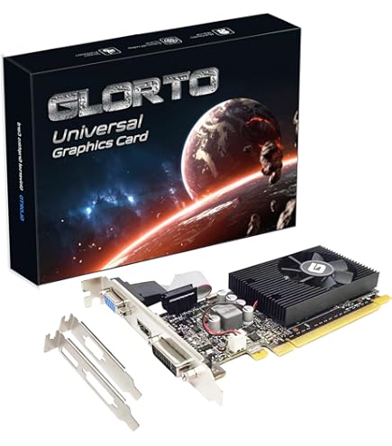 Tonysa GT730 4GB Grafikkarte – DDR3, 128bit, VGA/DVI/HDMI, PCIe X16, Für Office & Multimedia