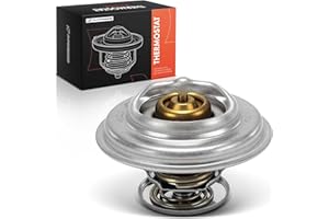 A-Premium Engine Coolant Thermostat Compatible with BMW 328i/328is 1996-1999, 325i 1992-1995, 320i 1993-1995, 323i/323is 1998