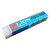 LION School Eraser Eraser, White