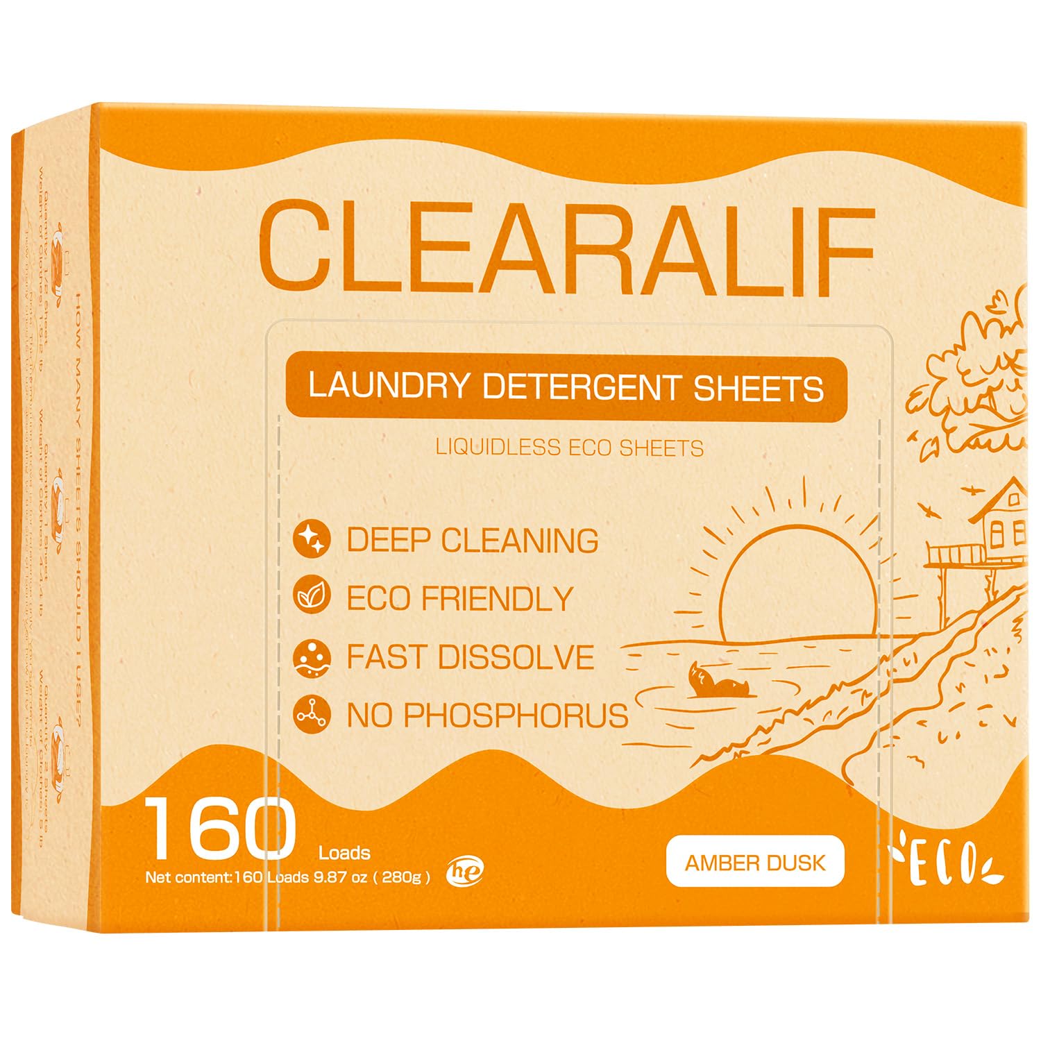Photo inspiration: Gallery Detail: Mua Laundry Detergent Sheets Up To 160 Loads Amber Dusk