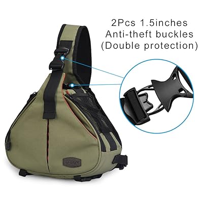 Buy Caden Camera Bag Sling Backpack Camera Case Waterproof With Rain Cover Tripod Holder Compatible For Dslr Slr Mirrorless Cameras Canon Nikon Sony Pentax And Accessories Green Online In Uzbekistan B06xhf1fnb