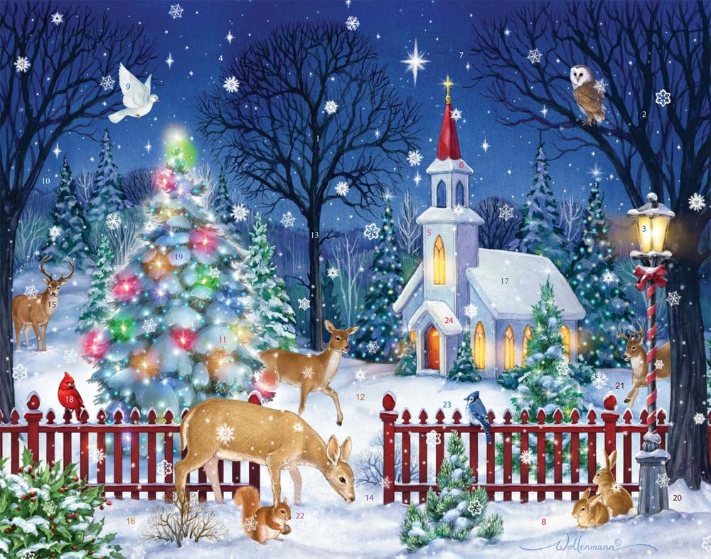 Advent Calendars - Peaceful Night Advent Calendar (Countdown to Christmas)