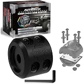AUTMATCH Winch Hook Stopper (1-Pack) - Fits Steel Cable &amp; Synthetic Rope | Silicone Rubber Winch Stopper &amp; Line Saver, Shock Absorbing, Reduces Hook Bounce for ATV, UTV, Off-Road Winches, Black