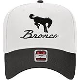 Bronco Embroidered 2 Tone Hat