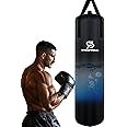 Water Punching Bag Anti Leak Heavy Duty Aqua Bag Boxing for Adults Adjustable Water Level Home Gym Workout Heavy Punching Bag for Training Fitness MMA Boxing Heavy Bag