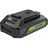 Greenworks 24V 2.0Ah Lithium-Ion Battery (Genuine Greenworks Battery / 125+ Compatible Tools)