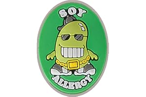 AllerMates Medical Alert Soy Allergy Charm
