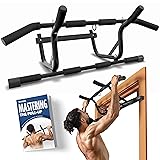 DMoose Pull Up Bar for Doorway - Upto 250 Lbs