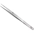 Scientific Labwares High Precision Stainless Steel Lab Tweezers/Forceps with Straight Slender Fine Point