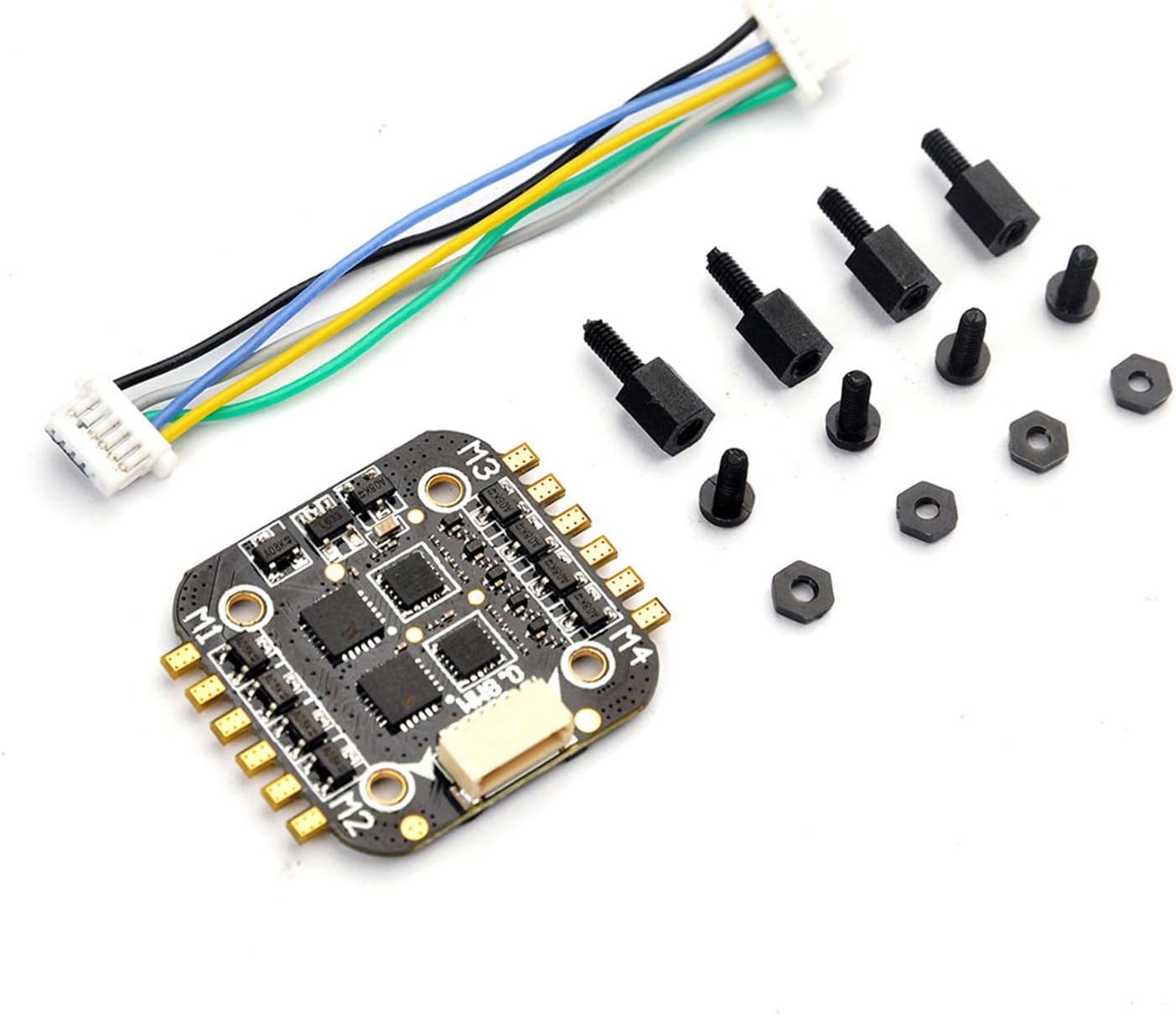 USAQ Micro 6A 4-in-1 Brushless ESC 1-2s for Micro Quadcopter Racing Drone 25x29mm 3g