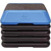 The Step Adjustable High Step Aerobic Platform with 4 Risers, Home Gym Workout Equipment, Fitness Exercise Equipment Made in the USA
