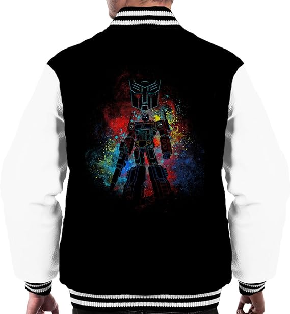 Autobot Optimus Prime Transformers Men's Varsity Jacket Amazon.es