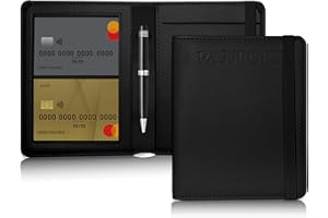 BOACAY Passport Holder and Card Case - Travel Wallet for Women & Men - PU Leather Canadian Passport Cover with Multiple Slots