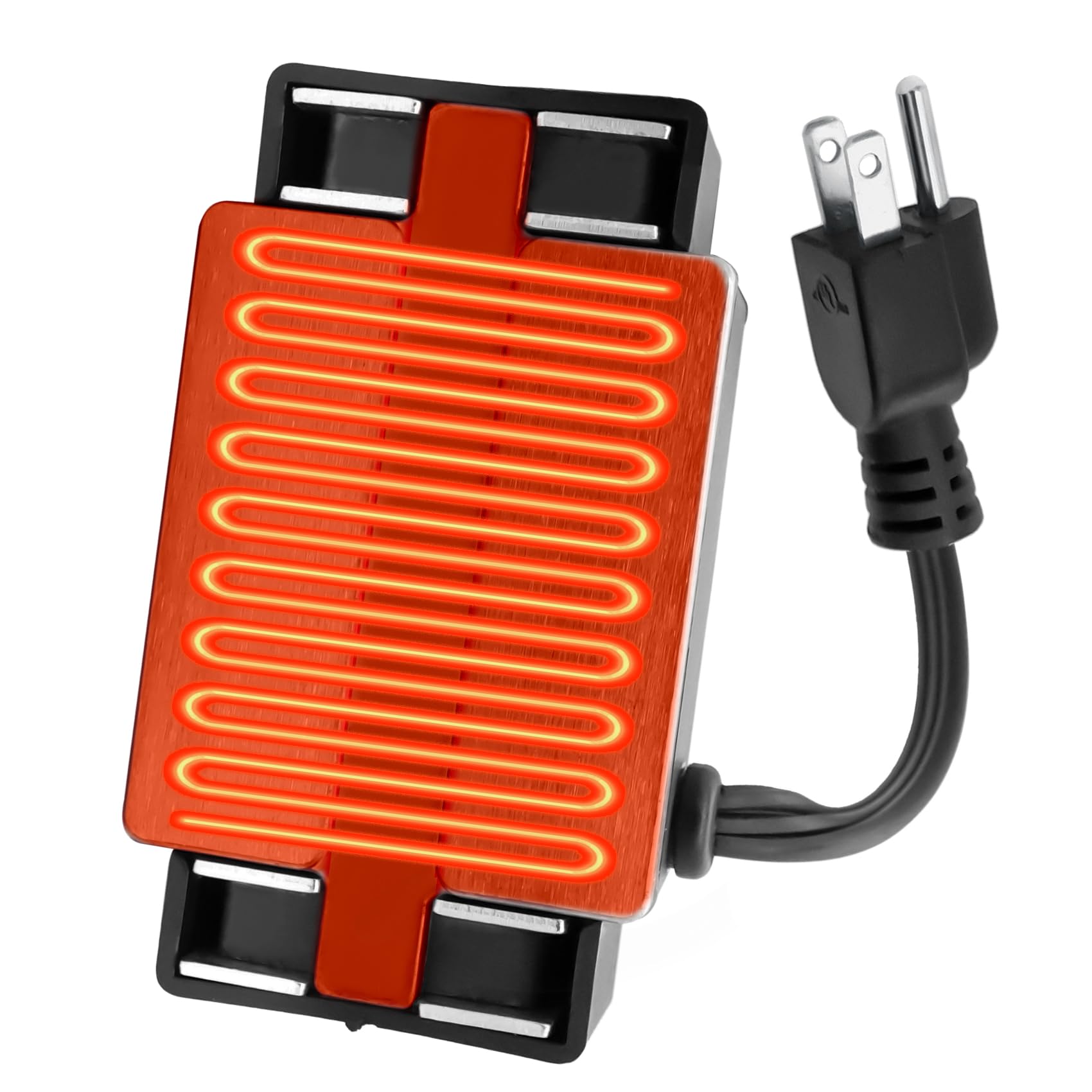 Photo 1 of 120V 300W Portable Magnetic Engine Block Heater for Transmissions Oil Pans and Small Engines-Rated at 120 Volts 300 Watt