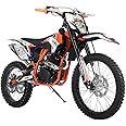 X-PRO 250cc Dirt Bike with LED Light Zongshen Engine Pit Bike Gas Dirt Bikes Adult Pitbike, Big 21"/18" Wheels!