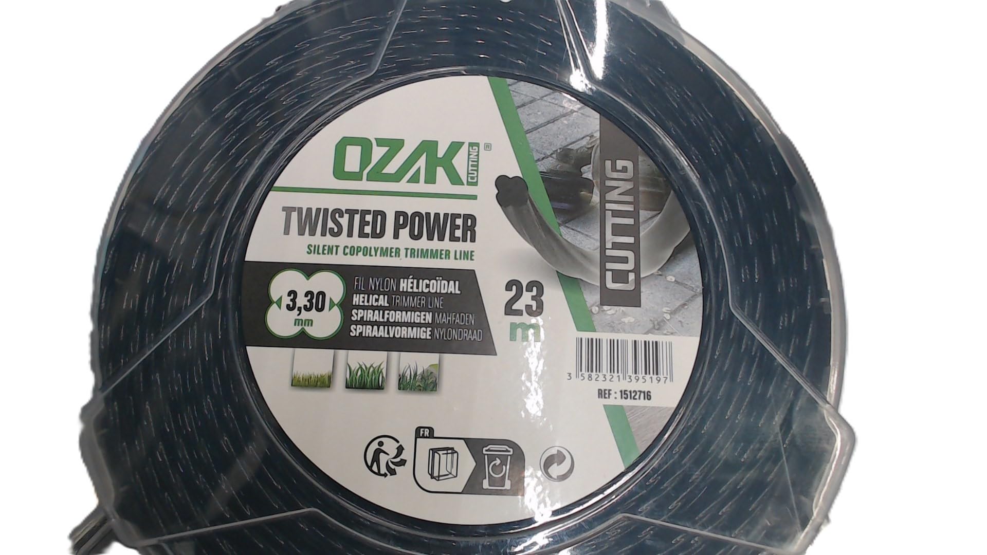 Elite Premium 3910 Ozaki Twist Nylon Rope, black, 507515 โ image 1