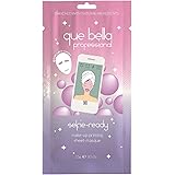 Que BellaProfessional Selfie Ready Make Up Priming Sheet Masque Facial Treatment 0.5oz, pack of 1