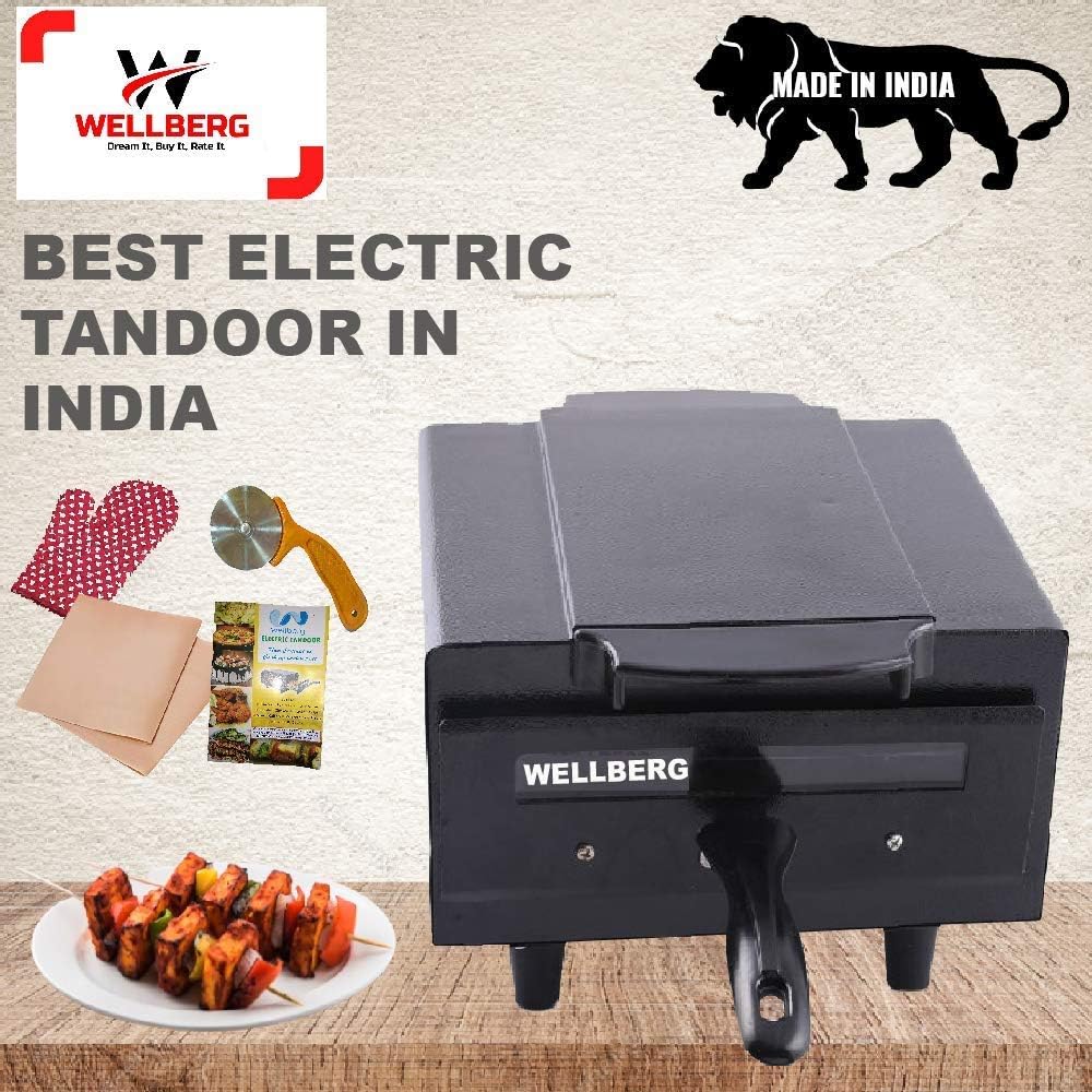 Buy Wellberg Electric tandoor for Home & Kitchen 14 inch's with Extra