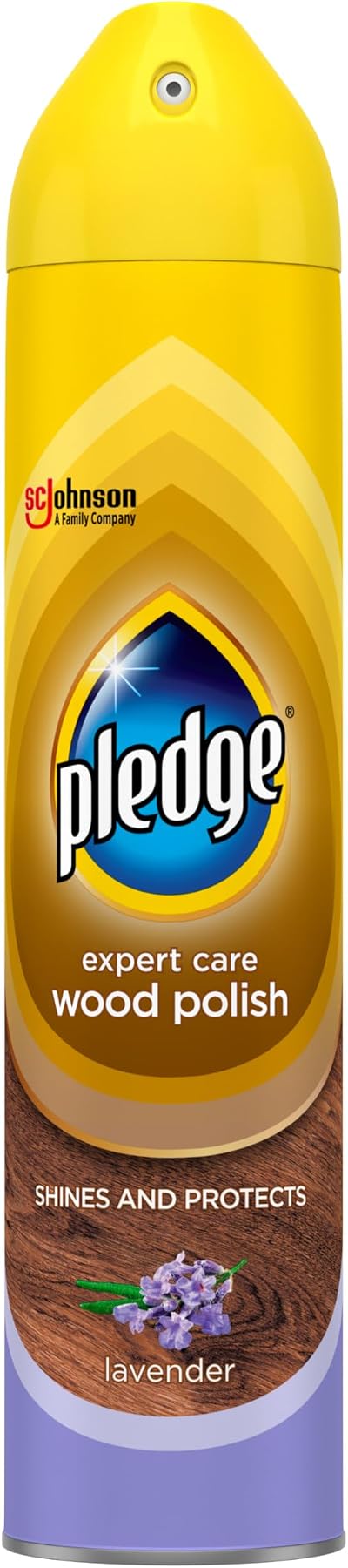 Pledge Lavender Expert Care Wood Polish Spray 250ml