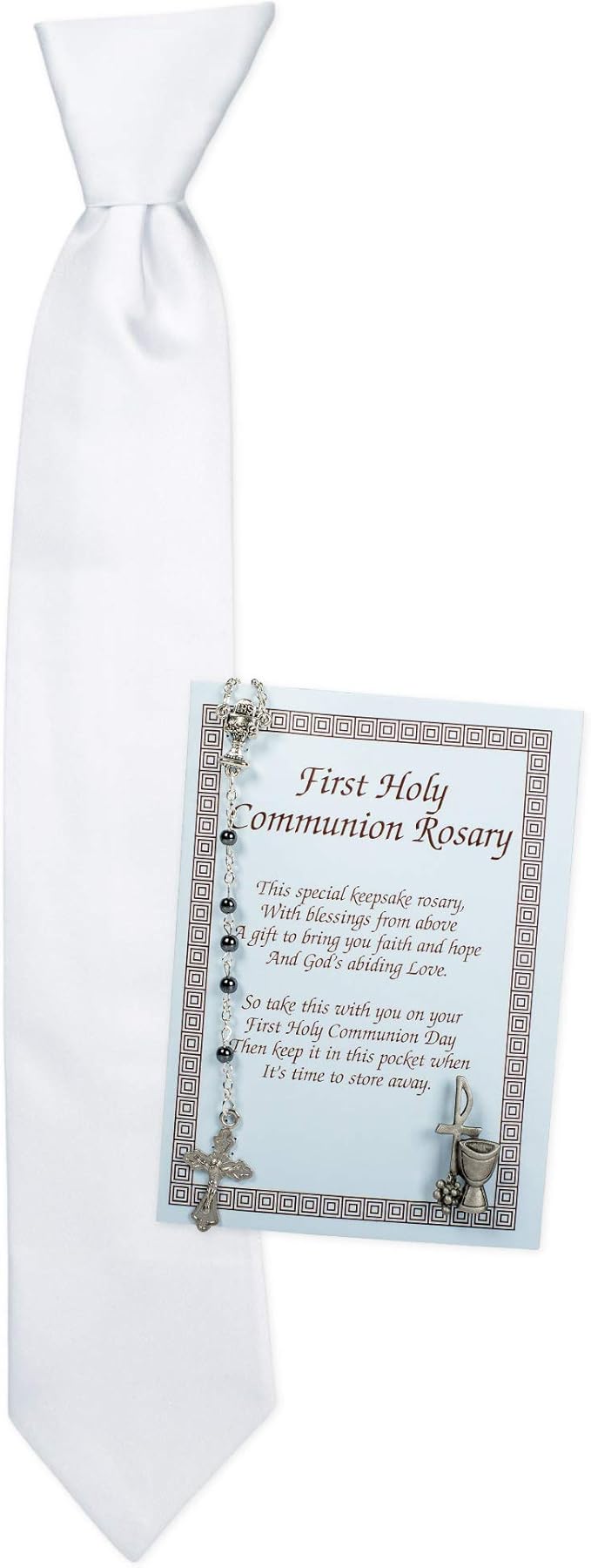 white tie for first communion