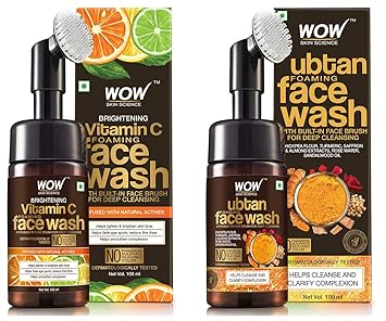 ubtan foaming face wash