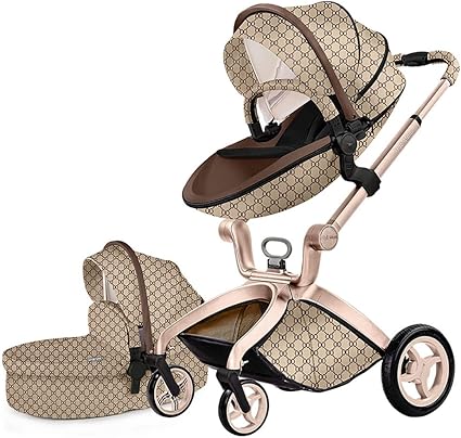 Amazon | 2in1ベビーカー、Bassinetコンボ0ヶ月 - 6ヶ月新生児用Babyfondベビーカー(Grid) | ベビー&マタニティ  | ベビー&マタニティ 通販
