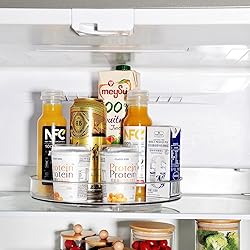 6 Pcs Lazy Susan Organizer,11" Rotating Pantry