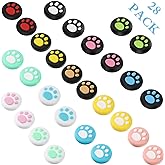 Sumind 28 pcs Silicone Paw Thumb Grips Joystick Caps Compatible with Switch | Silicone Claw Thumb Grip Joystick Replacement Caps Compatible with Nintendo Switch, Switch Lite and Joy Con Controller