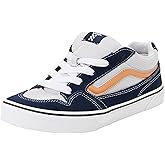 Vans Kids' Caldrone Shoe | Boys' & Girls' Low-Top Fashion Sneakers, Chunky Retro-Inspired, Pop Mesh Blue/Multi, 4