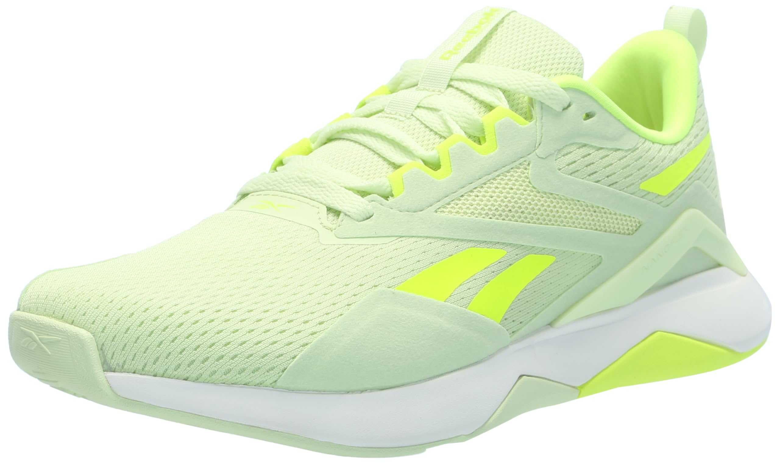 Reebok Women's Nanoflex Trail 2 Sneaker, Astro Lime/Digital Lime/Footwear White Image