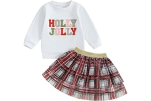 DuAnyozu Toddler Girls Fall Clothes 1T 2T 3T 4T 5T Halloween Outfits Boo Shirt Long Sleeve Sweatshirt Tulle Tutu Skirt Set
