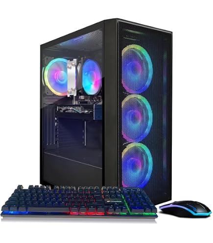 CYBERPOWERPC Gamer Supreme Liquid Cool Gaming PC, AMD Ryzen 7