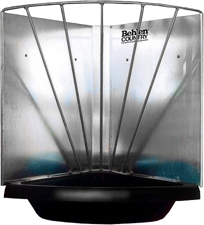 Amazon Com Behlen Country 76110128 Galvanized Corner Feeder