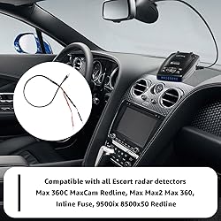 Sousery 1PC RJ11 Replacement Mirror Wire Power Cord
