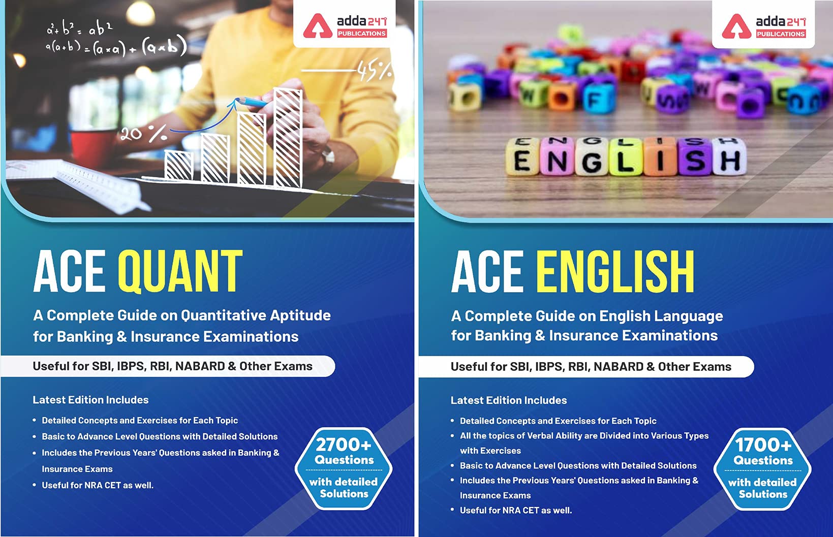 Ace Combo for Bank PO | IBPS PO | SBI | RBI | LIC (Ace Quantitative+Ace English) Third English Edition Ace Combo for Bank PO | IBPS PO | SBI | RBI | LIC (Ace Quantitative+Ace English) Third English Edition