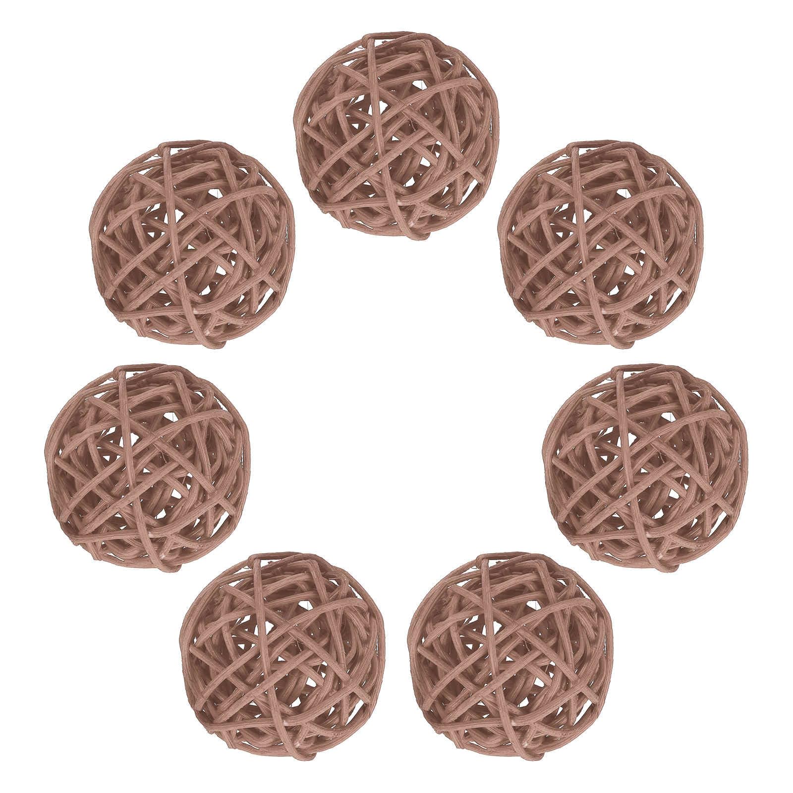 Photo 1 of ***MISSING PARTS***
MECCANIXITY 7Pcs Brown Wicker Rattan Balls for Bowl Centerpiece 2 Inch Dia Rattan Wicker Twig Orbs Spheres Decorative Balls for Vase Home Dining Table Wedding Decor