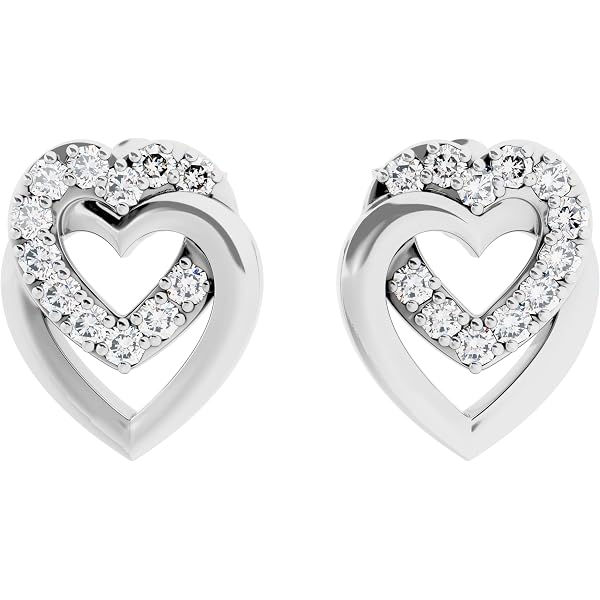 Pendientes De Plata 925 Para Mujer Sofia Milani – Colgante De Zirconia Cúbica, Bañados En Oro, Hipoalergénicos