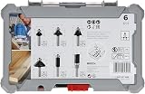Bosch Professional 6 Pcs Trim & Edging Router Bit Set 6 mm Shank view 3