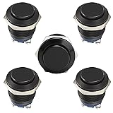 STARELO 5pcs 19mm Momentary Push Button Switch