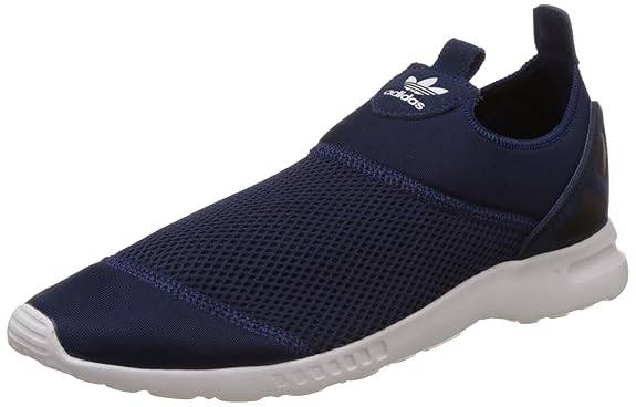adidas Damen ZX Flux Smooth Flache Hausschuhe, Blau