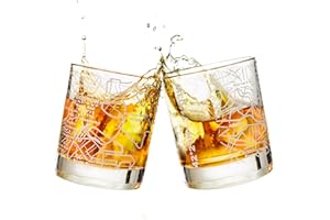 Greenline Goods Whiskey Glasses - 10 Oz Tumbler Gift Set for Boston lovers, Etched with Boston Map | Old Fashioned Rocks Glass - Set of 2