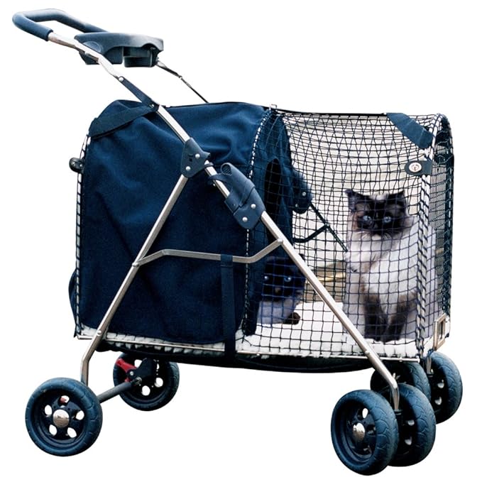 Fifth Avenue SUV Pet Stroller, Blue Pet Carrier