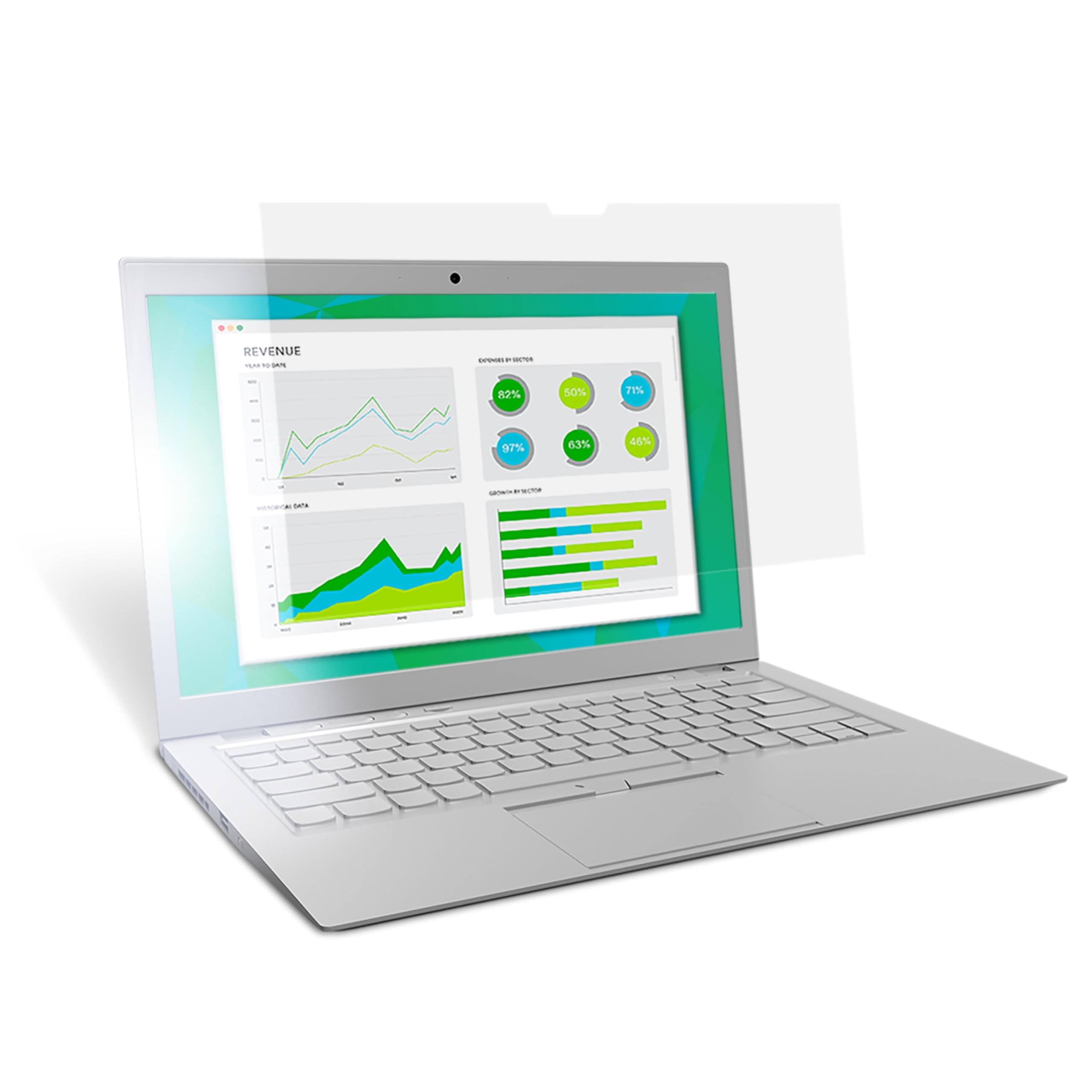 3M Anti-Glare Filter for 13.3" Widescreen Laptop - Notebook anti-glare filter - 13.3" wide